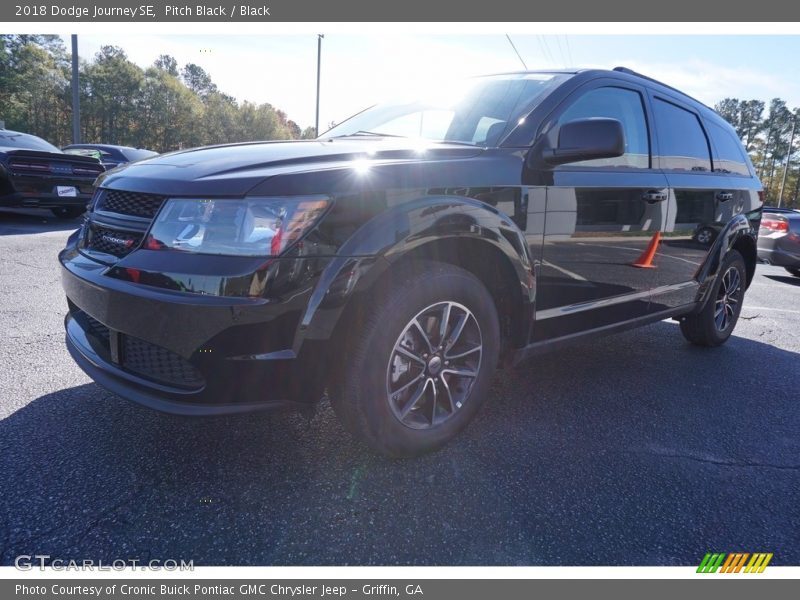Pitch Black / Black 2018 Dodge Journey SE