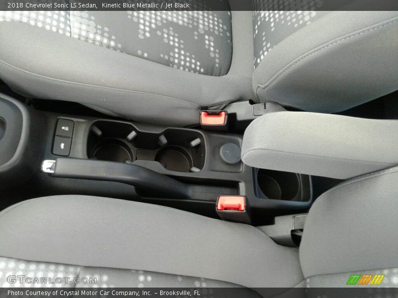 Kinetic Blue Metallic / Jet Black 2018 Chevrolet Sonic LS Sedan