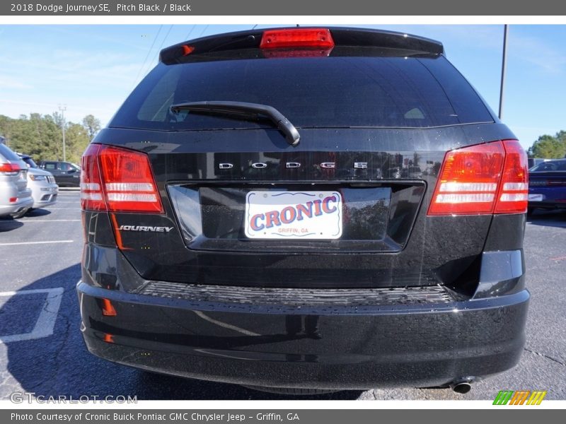 Pitch Black / Black 2018 Dodge Journey SE