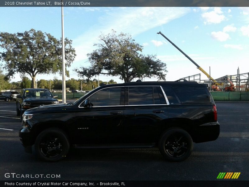 Black / Cocoa/Dune 2018 Chevrolet Tahoe LT