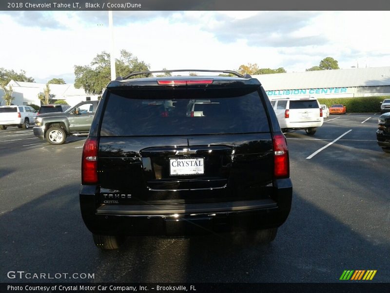 Black / Cocoa/Dune 2018 Chevrolet Tahoe LT