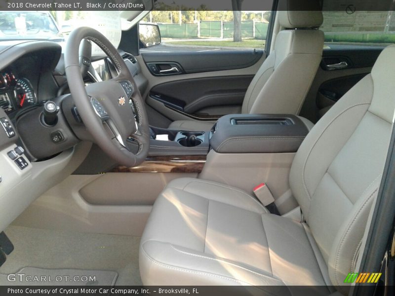 Black / Cocoa/Dune 2018 Chevrolet Tahoe LT