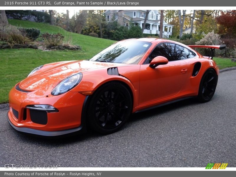  2016 911 GT3 RS Gulf Orange, Paint to Sample