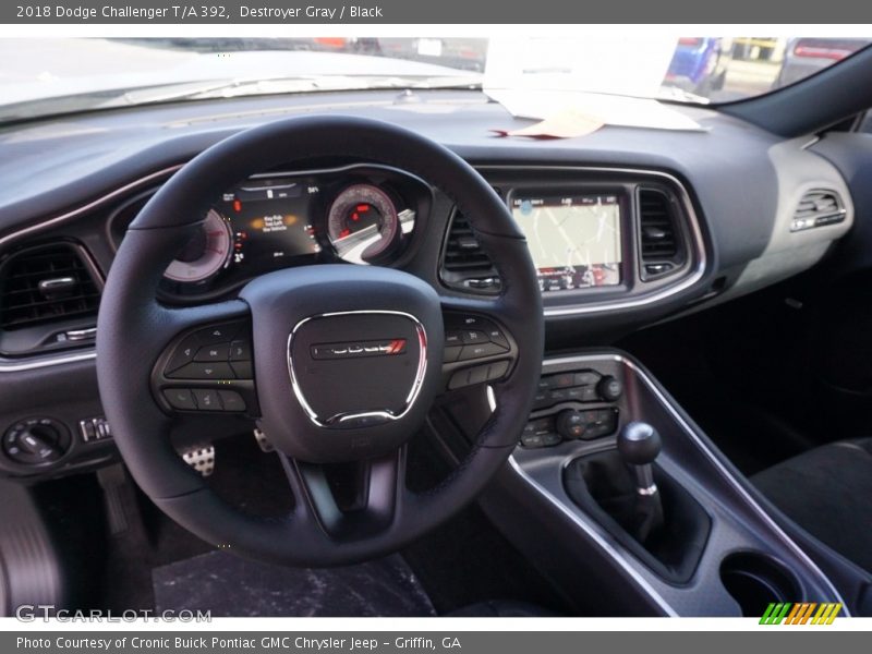Destroyer Gray / Black 2018 Dodge Challenger T/A 392