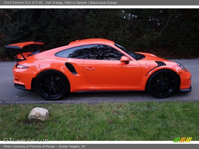  2016 911 GT3 RS Gulf Orange, Paint to Sample