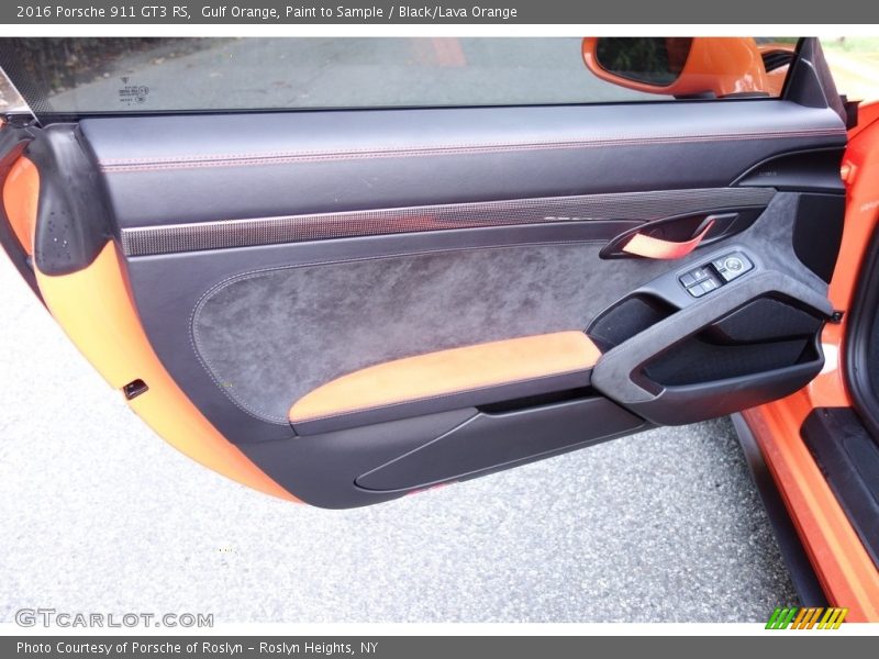Door Panel of 2016 911 GT3 RS