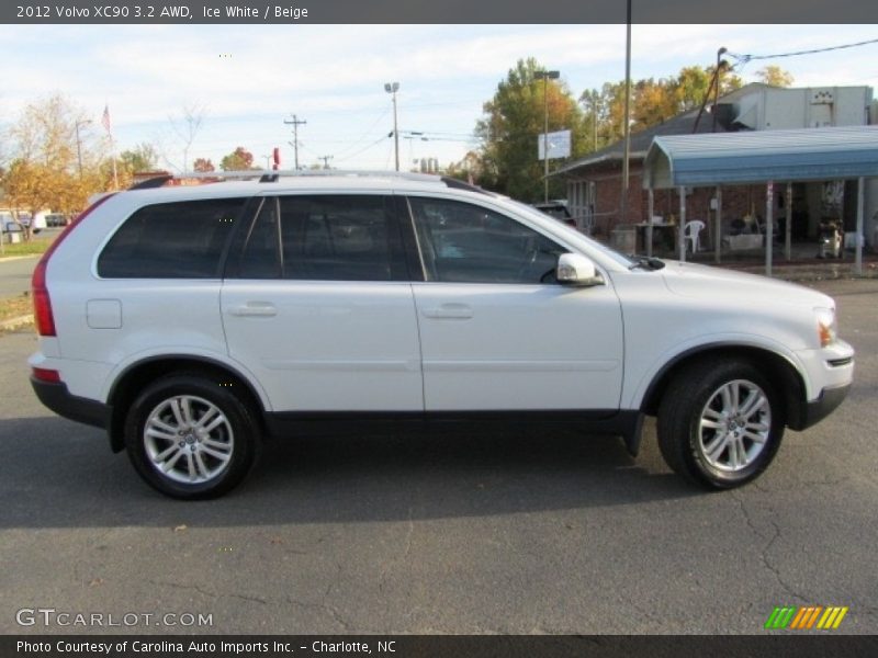 Ice White / Beige 2012 Volvo XC90 3.2 AWD