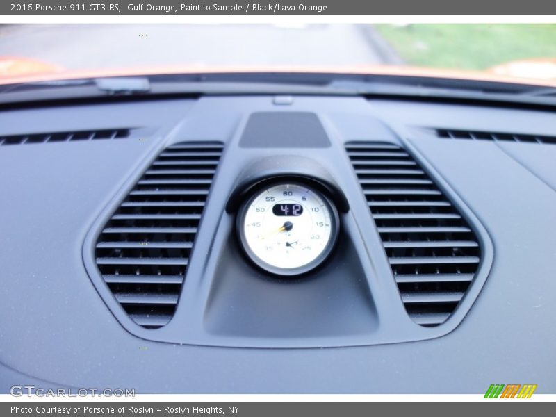  2016 911 GT3 RS GT3 RS Gauges