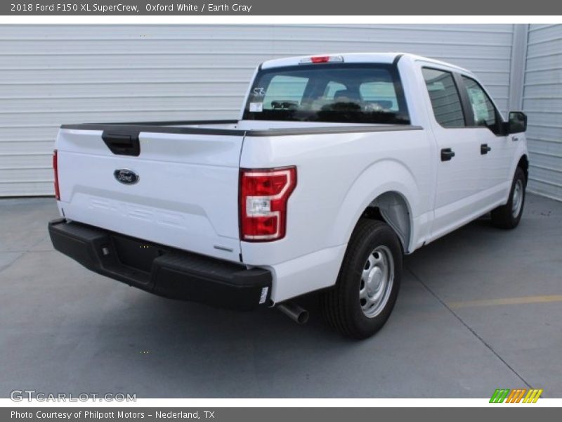 Oxford White / Earth Gray 2018 Ford F150 XL SuperCrew