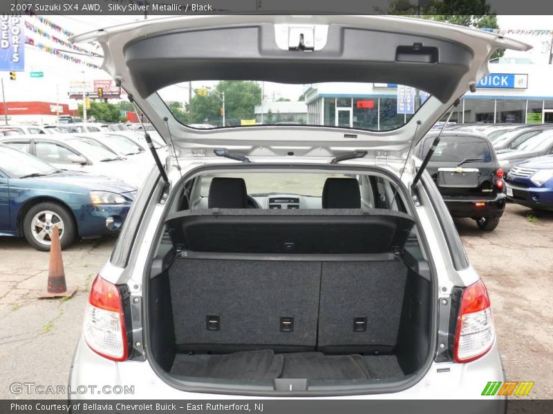 Silky Silver Metallic / Black 2007 Suzuki SX4 AWD