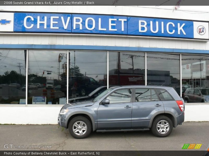 Azure Grey Metallic / Black 2008 Suzuki Grand Vitara 4x4