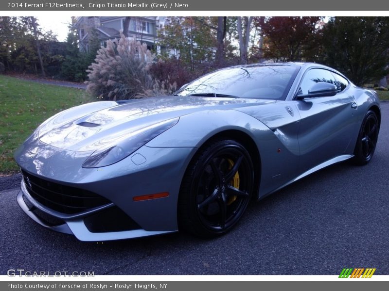 Grigio Titanio Metallic (Grey) / Nero 2014 Ferrari F12berlinetta