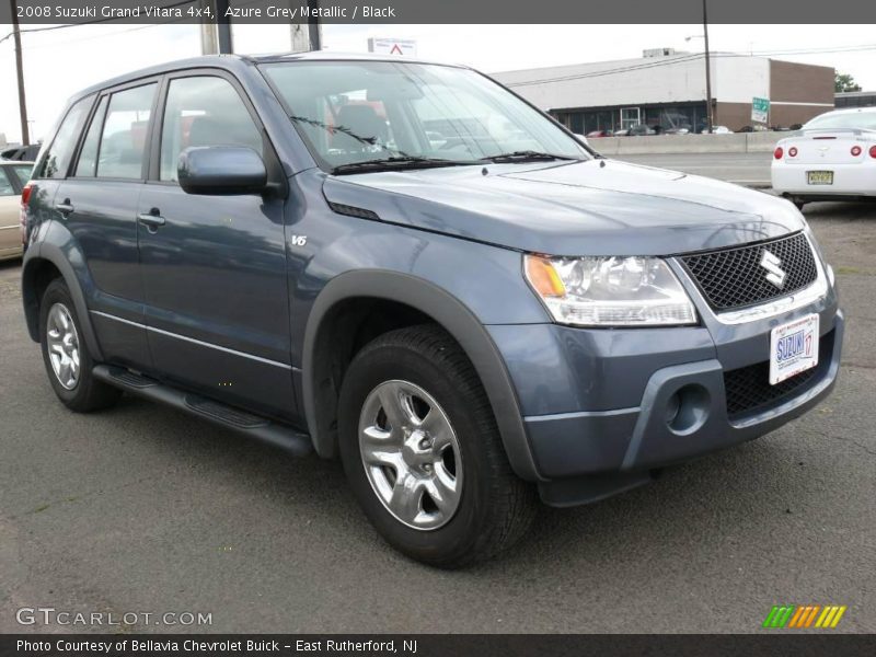 Azure Grey Metallic / Black 2008 Suzuki Grand Vitara 4x4