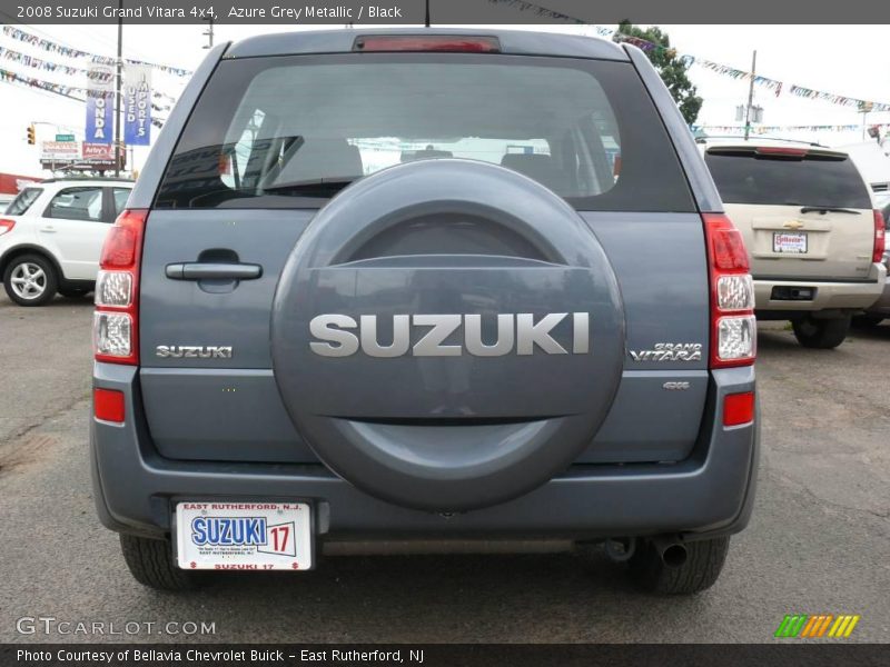 Azure Grey Metallic / Black 2008 Suzuki Grand Vitara 4x4