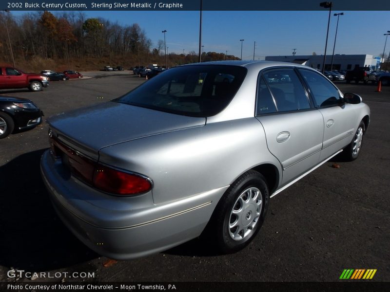 Sterling Silver Metallic / Graphite 2002 Buick Century Custom