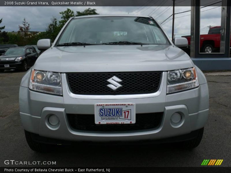 Quicksilver Metallic / Black 2008 Suzuki Grand Vitara