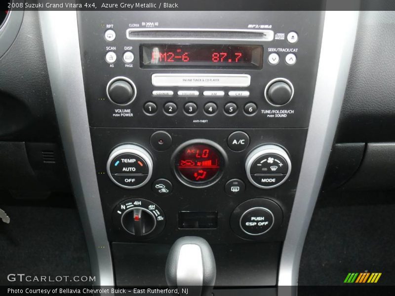 Azure Grey Metallic / Black 2008 Suzuki Grand Vitara 4x4