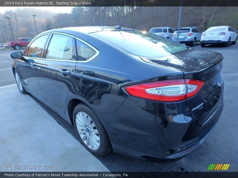 Sterling Gray / Dune 2014 Ford Fusion Hybrid SE