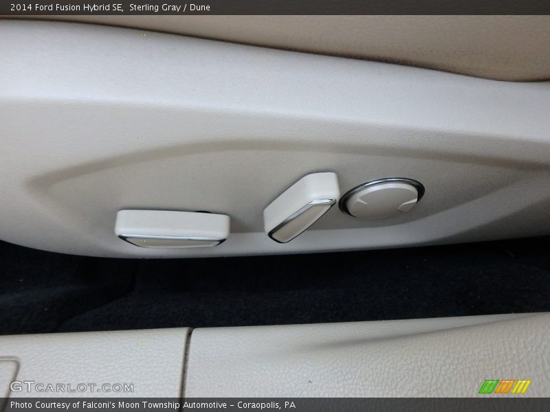 Sterling Gray / Dune 2014 Ford Fusion Hybrid SE