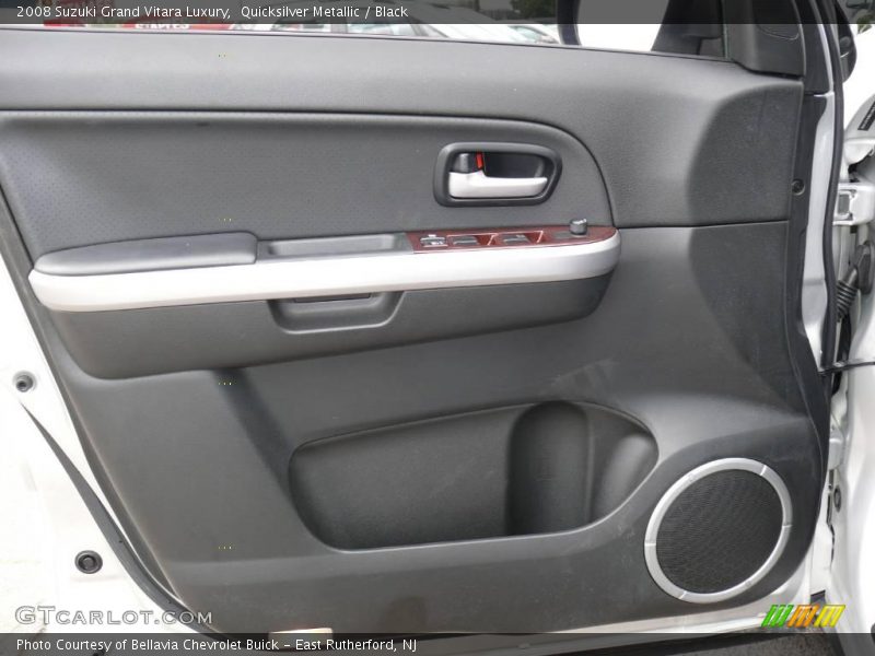 Quicksilver Metallic / Black 2008 Suzuki Grand Vitara Luxury