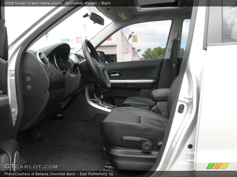Quicksilver Metallic / Black 2008 Suzuki Grand Vitara Luxury