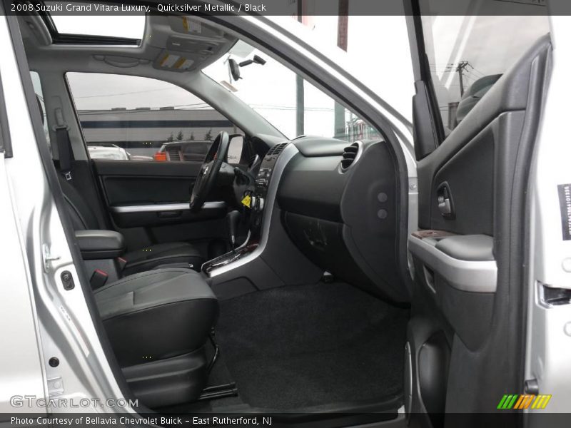 Quicksilver Metallic / Black 2008 Suzuki Grand Vitara Luxury