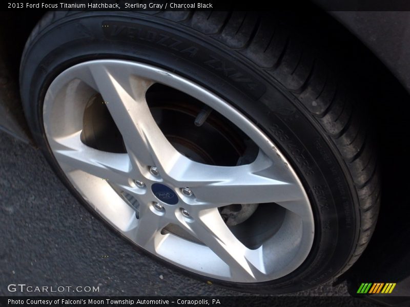 Sterling Gray / Charcoal Black 2013 Ford Focus Titanium Hatchback