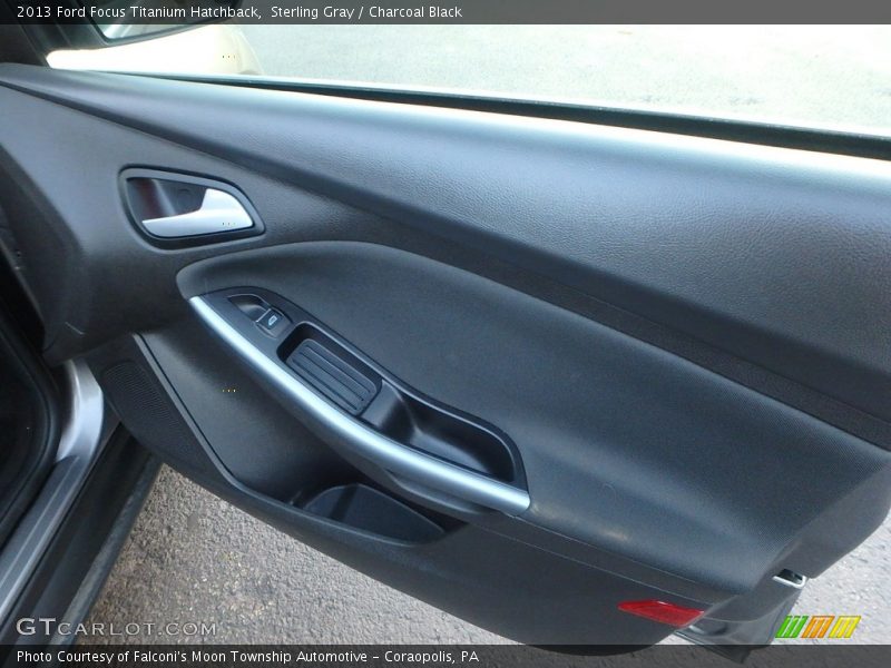Sterling Gray / Charcoal Black 2013 Ford Focus Titanium Hatchback
