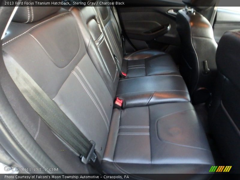 Sterling Gray / Charcoal Black 2013 Ford Focus Titanium Hatchback