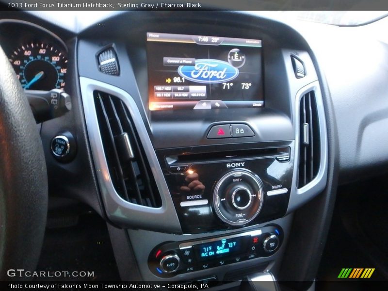 Sterling Gray / Charcoal Black 2013 Ford Focus Titanium Hatchback