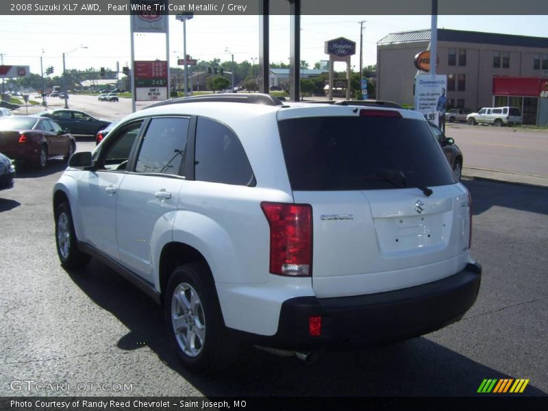 Pearl White Tri Coat Metallic / Grey 2008 Suzuki XL7 AWD