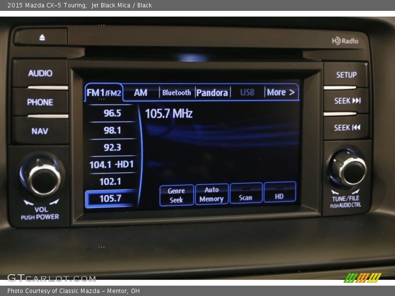 Jet Black Mica / Black 2015 Mazda CX-5 Touring