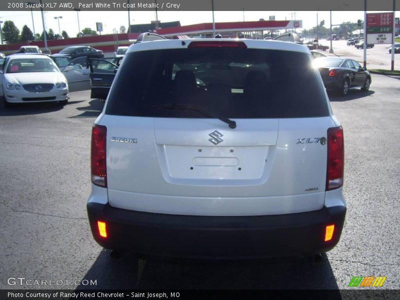 Pearl White Tri Coat Metallic / Grey 2008 Suzuki XL7 AWD