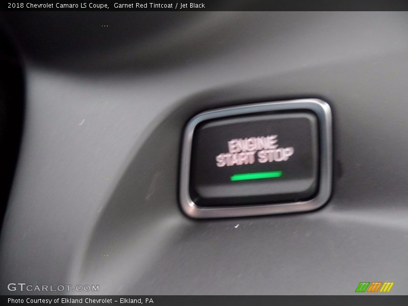 Garnet Red Tintcoat / Jet Black 2018 Chevrolet Camaro LS Coupe