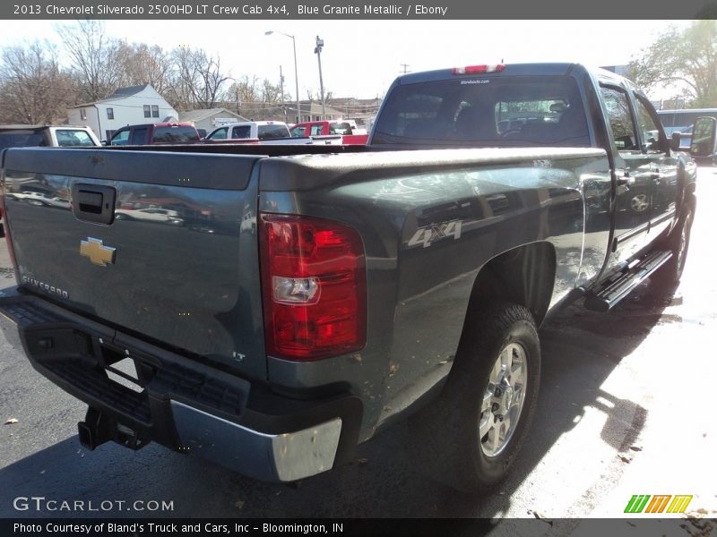 Blue Granite Metallic / Ebony 2013 Chevrolet Silverado 2500HD LT Crew Cab 4x4