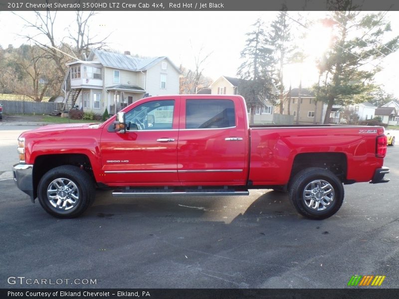  2017 Silverado 3500HD LTZ Crew Cab 4x4 Red Hot