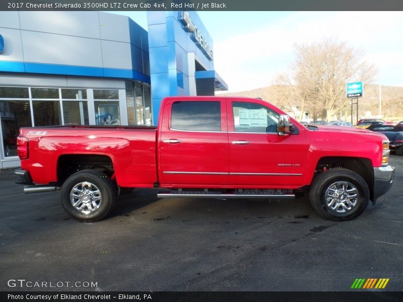  2017 Silverado 3500HD LTZ Crew Cab 4x4 Red Hot