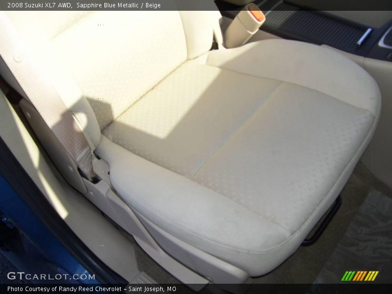Sapphire Blue Metallic / Beige 2008 Suzuki XL7 AWD