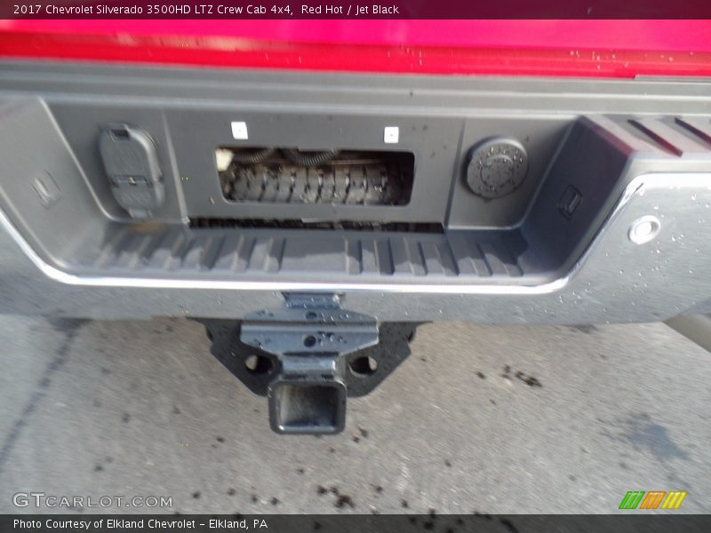 Red Hot / Jet Black 2017 Chevrolet Silverado 3500HD LTZ Crew Cab 4x4