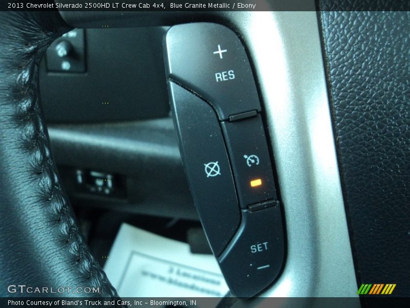 Blue Granite Metallic / Ebony 2013 Chevrolet Silverado 2500HD LT Crew Cab 4x4