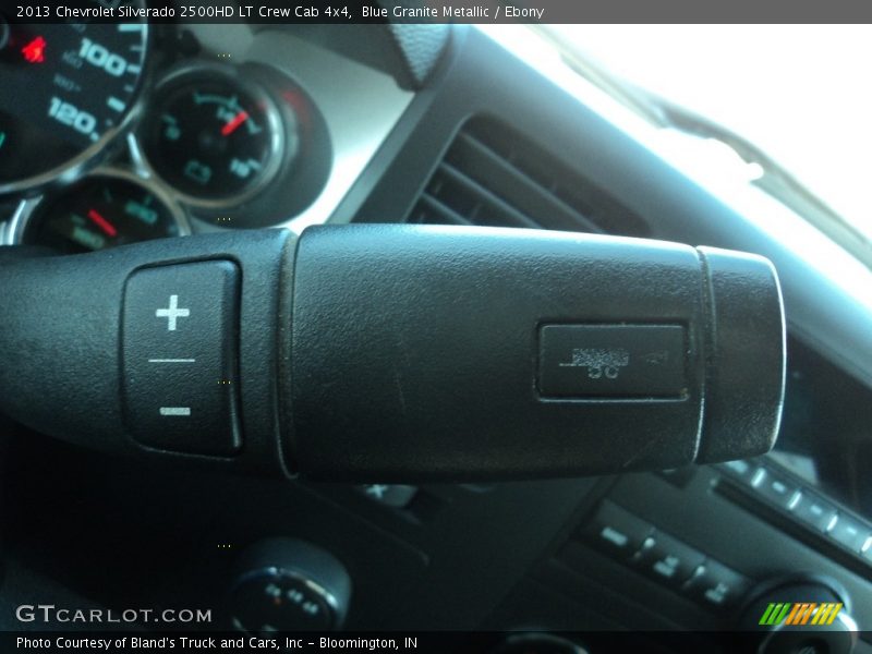 Blue Granite Metallic / Ebony 2013 Chevrolet Silverado 2500HD LT Crew Cab 4x4
