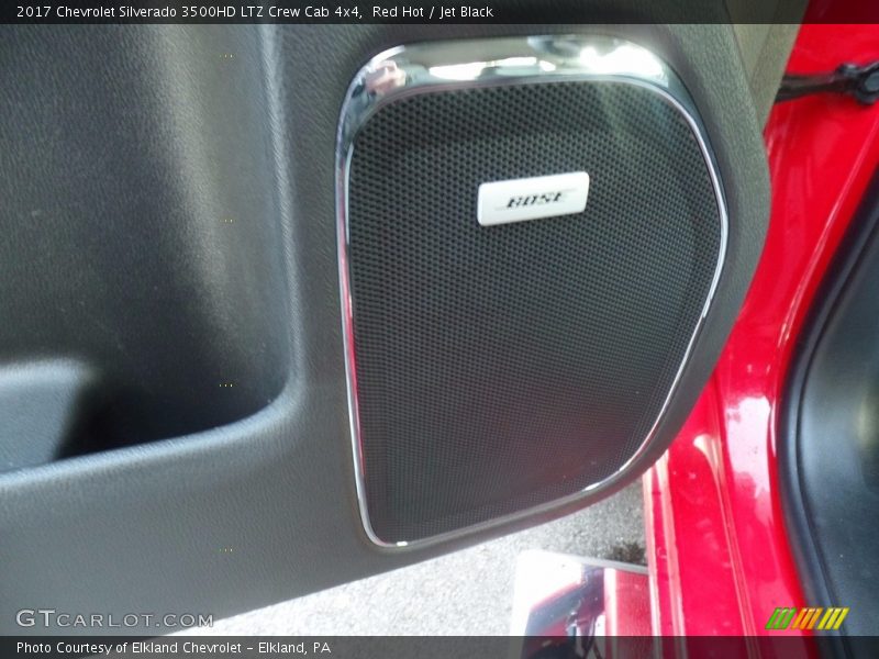 Red Hot / Jet Black 2017 Chevrolet Silverado 3500HD LTZ Crew Cab 4x4