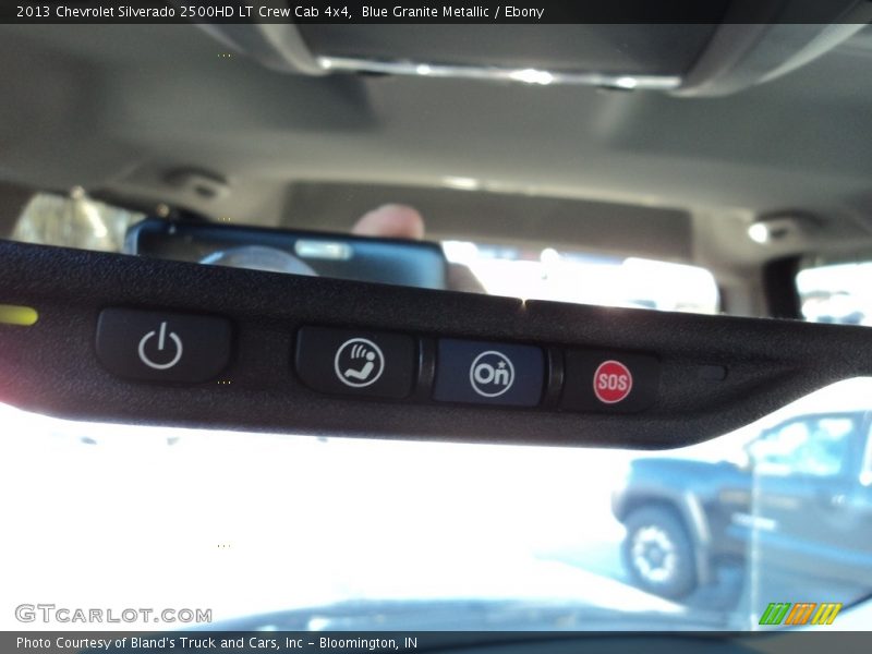 Blue Granite Metallic / Ebony 2013 Chevrolet Silverado 2500HD LT Crew Cab 4x4