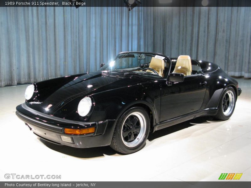 Black / Beige 1989 Porsche 911 Speedster