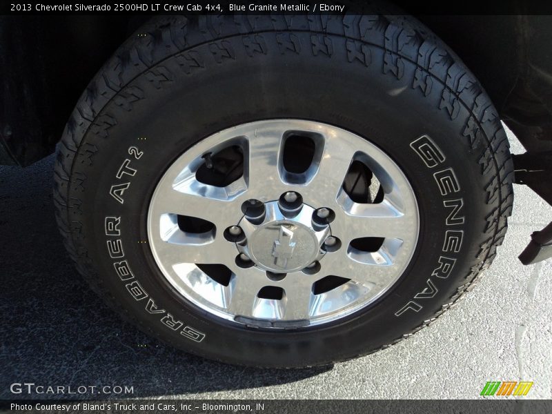 Blue Granite Metallic / Ebony 2013 Chevrolet Silverado 2500HD LT Crew Cab 4x4