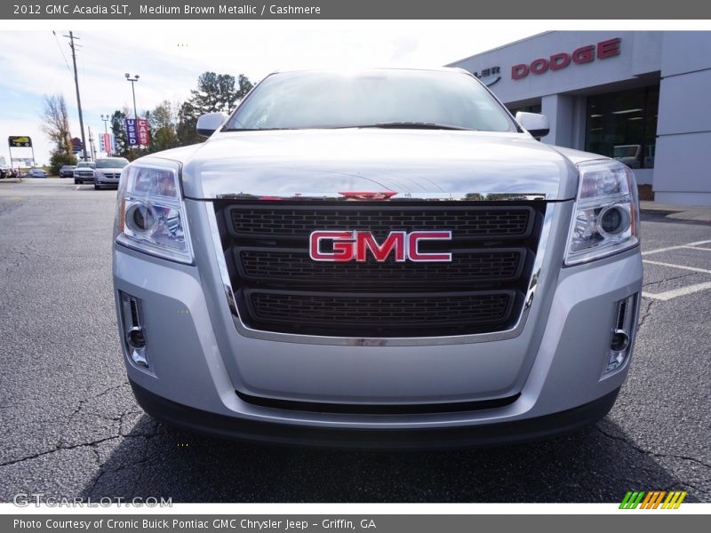 Medium Brown Metallic / Cashmere 2012 GMC Acadia SLT