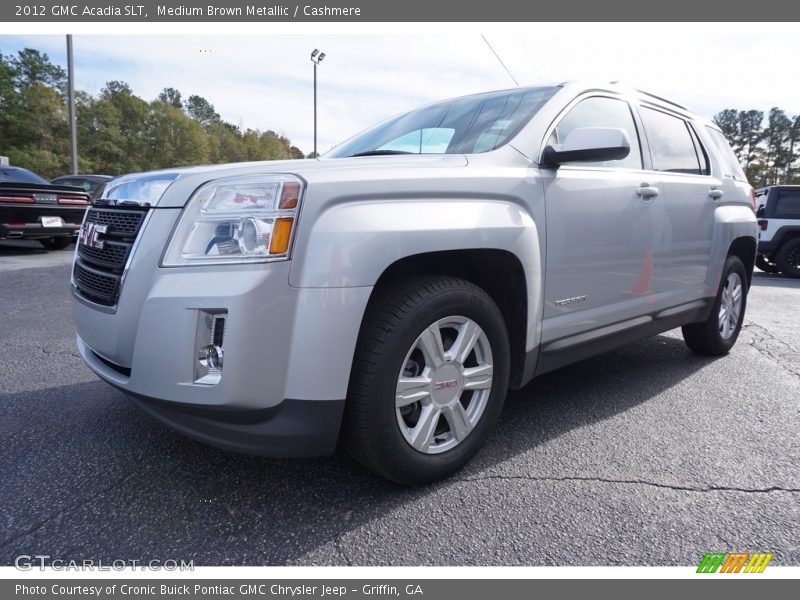 Medium Brown Metallic / Cashmere 2012 GMC Acadia SLT