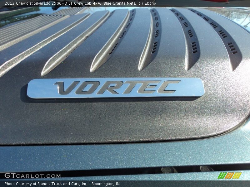 Blue Granite Metallic / Ebony 2013 Chevrolet Silverado 2500HD LT Crew Cab 4x4