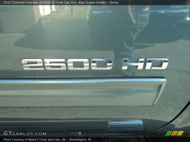 Blue Granite Metallic / Ebony 2013 Chevrolet Silverado 2500HD LT Crew Cab 4x4
