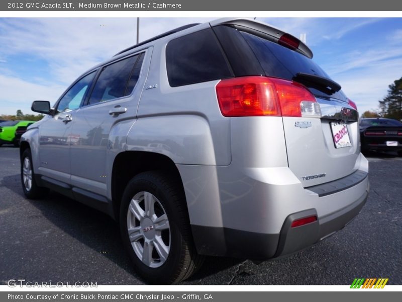 Medium Brown Metallic / Cashmere 2012 GMC Acadia SLT